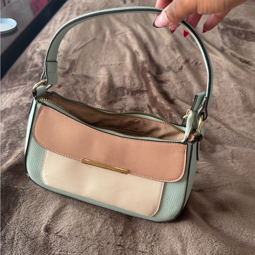 Stylish Tan and Cream Women's Bag